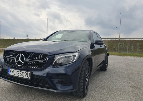 Mercedes-Benz GLC cena 189000 przebieg: 124300, rok produkcji 2018 z Kobyłka małe 562